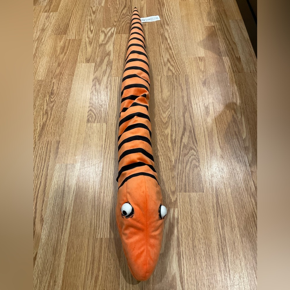 Disney Orange and Black Striped Plush Snake - Picture 3 of 4